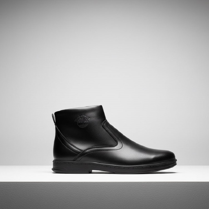 نیم بوت مردانه مشکی مدل Rad